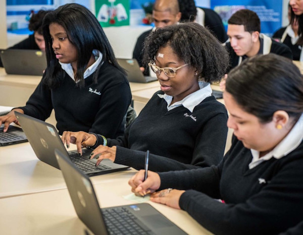 Amazon grants such as those awarded to two schools in Prince George's County will bring computer science courses to more than 1,000 high schools in all 50 states and the District of Columbia. (Courtesy of TechCrunch)