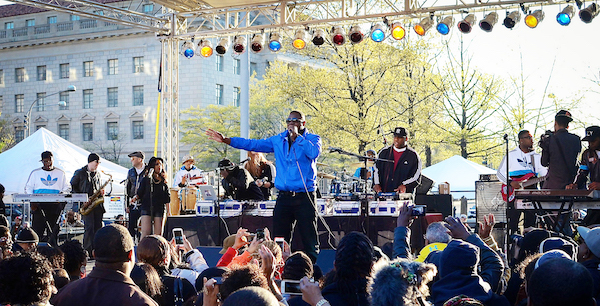 Doug E. Fresh is one of the performers expected to take the stage at Freedom Plaza in northwest D.C. in celebration of Emancipation Day. (Courtesy of Gee James@CMediaUSA)