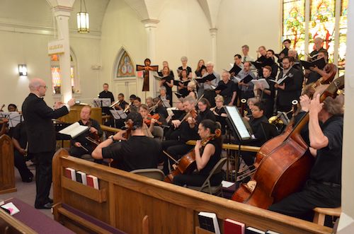 A performance by DC Strings May 4 at St. Philip the Evangelist Episcopal Church in southeast D.C. (Anthony Tilghman/The Washington Informer)