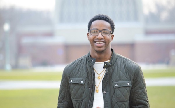 Jamal Holtz will be the second-ever Black president of the University of Rochester's Student Association. (Courtesy photo)