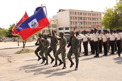 **FILE** Courtesy of the Presidency of the Republic of Haiti via Facebook