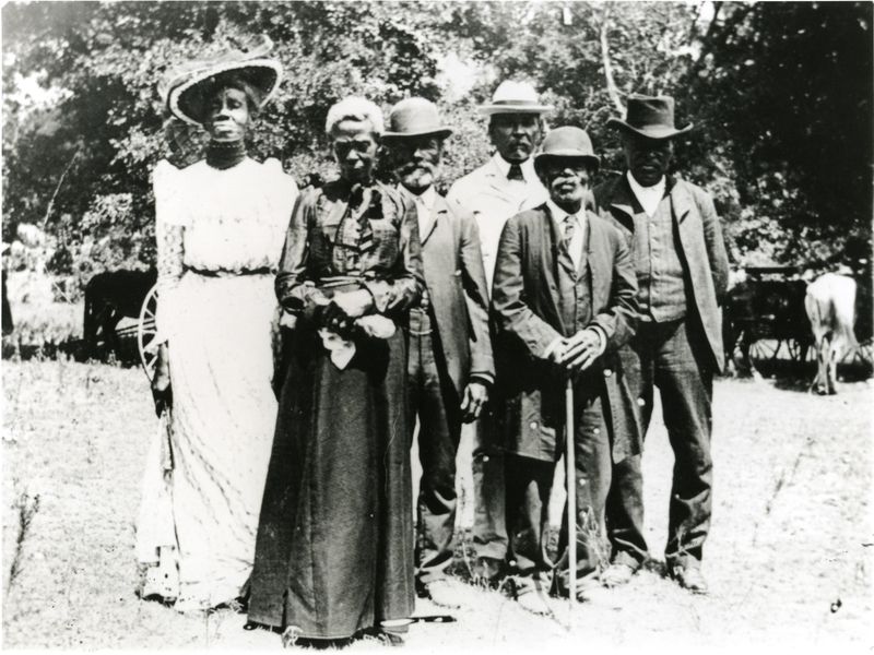 Grace Murray Stephenson and family at an Emancipation Day Celebration in 1900 (Austin History Center, Austin Public Library via Smithsonian Magazine)