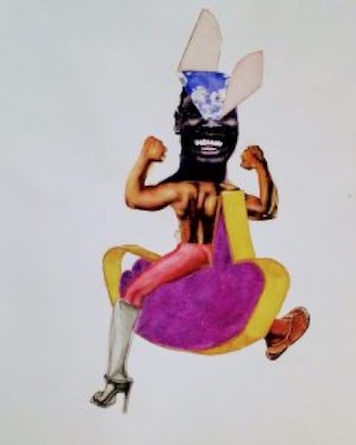 Infinite Desire #17, Watercolor (Photo courtesy of Sherman Fleming)