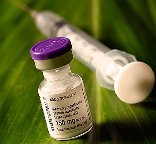 Depo-Provera (Courtesy of mayoclinic.org)