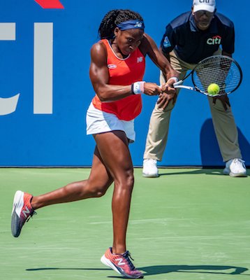 Cori "Coco" Gauff (Photo by Yusuf Abdullah)