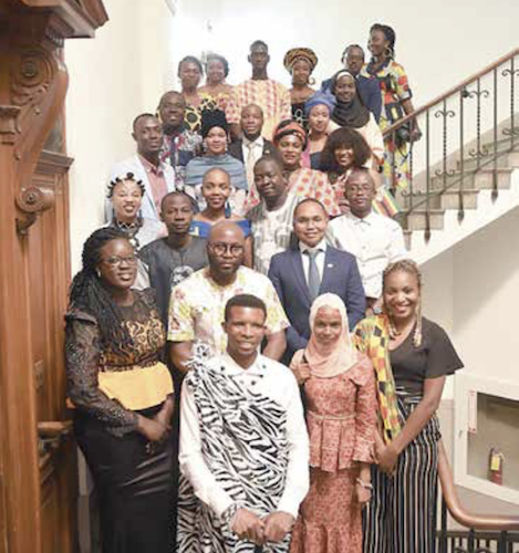 Young leaders from Africa attend the 6th Mandela Young African Leaders Initiative at Clark Atlanta University.(Courtesy photo)