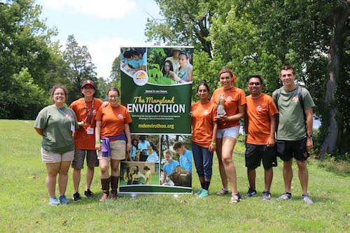 The Envirothon offers high school students an opportunity to gain hands-on training and experiences in natural resources by career experts. (PGCPS Photo)
