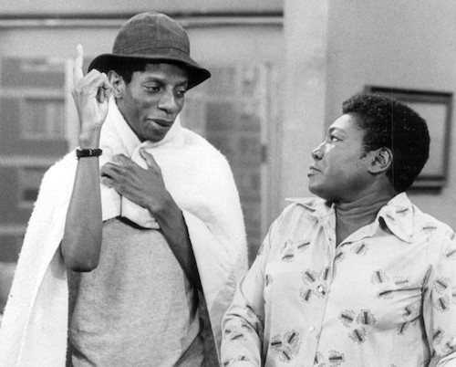 Jimmie Walker and Esther Rolle in "Good Times" (CBS Television via Wikimedia Commons)