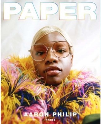 Aaron Philip's foray into the fashion world breaks several barriers to acknowledging the beauty within disabled and trans communities. (Courtesy photo)