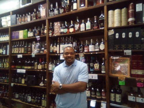 Burnie Williams runs his family's Chat's Liquors on Capitol Hill. (James Wright/The Washington Informer)