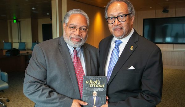 Lonnie Bunch III (left), secretary of the Smithsonian Institution, and National Newspaper Publishers Association President and CEO Benjamin F. Chavis Jr. (NNPA Newswire)