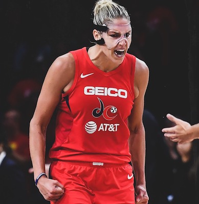 Elena Delle Donne (Courtesy of the Washington Mystics via Facebook)