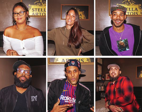 Clockwise from top left: Alexandra Mitchell, Elizabeth Szatkowski, Tim Slayton, Victor Berrios, Jay Bynum, Jamil Hamilton (Photos by Ja'Mon Jackson)