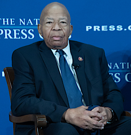 Rep. Elijah Cummings (D-Md.), seen here at the National Press Club in D.C. on Aug 7, 2019 (Shevry Lassiter/The Washington Informer)