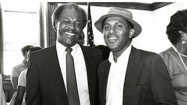 Marion Barry and John A. Wilson (Courtesy of Wilson Scholarship Fund)