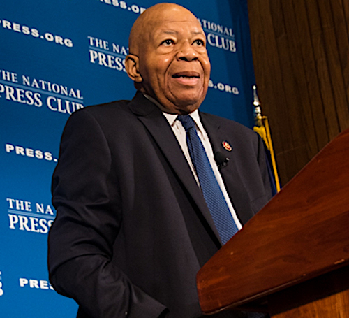 Rep. Elijah Cummings (D-Md.), seen here at the National Press Club in D.C. on Aug 7, 2019 (Shevry Lassiter/The Washington Informer)