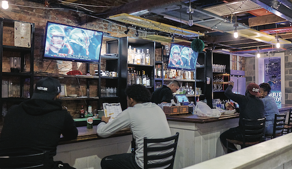 Enjoy the enticing cocktails at the bar at Po Boy Jim at both the H Street NE and 9th Street NW locations. (Photo by Forrest Givens)