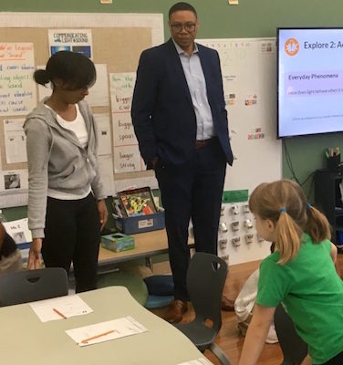 Ross Elementary School in northwest D.C. is one of five schools in the District recognized by the U.S. Department of Education as a 2019 National Blue Ribbon School. (DCPS photo)