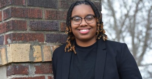 Jade Allen, a 2018-19 Ossie Davis Legacy Scholarship recipient (Courtesy of uncf.org)