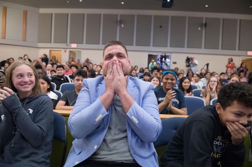 Teacher of the Year Justin Lopez-Cardoze has dedicated himself to being an exceptional teacher inside and out of the classroom. (Courtesy of Capital City PCS)