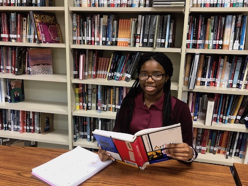 Scholar of the Week Alexi Okie dreams of attending Yale University, Harvard University or Spelman College. (PGCPS photo)