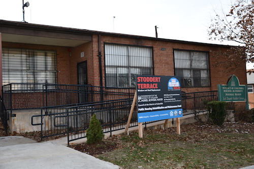 Stoddert Terrace is one of 13 properties in the District of Columbia slated for redevelopment in the near future. (Anthony Tilghman/The Washington Informer)