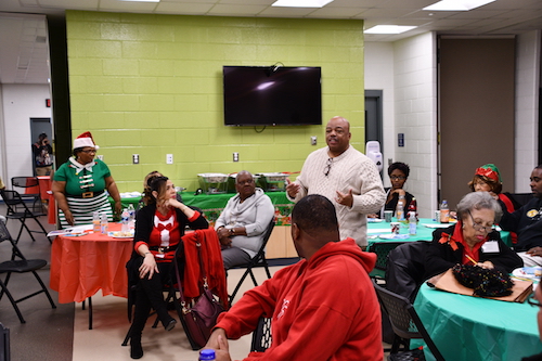 A local coalition hosted a free holiday breakfast at the Peppermill Village Community Center in Seat Pleasant, Md., on Dec. 21. (Anthony Tilghman/The Washington Informer)