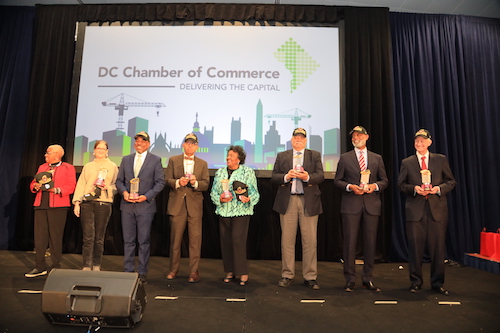 D.C. Chamber of Commerce honors community leaders. (Courtesy of D.C. Chamber of Commerce)