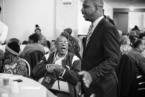 Local Masons help the needy with meals and compassion. (Photo by Eric Konohia)