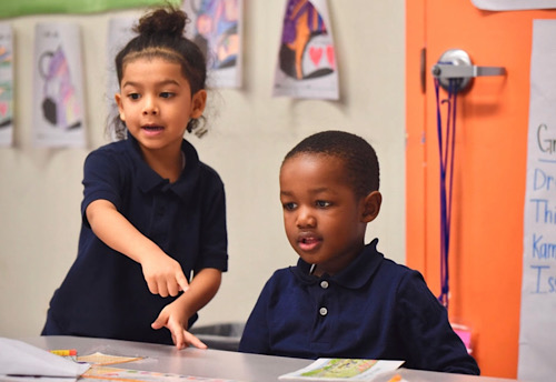 School leaders believe the new program at Sela PCS will provide students opportunities to practice the Hebrew language and learn more about the culture from native speakers. (Courtesy of Sela PCS)
