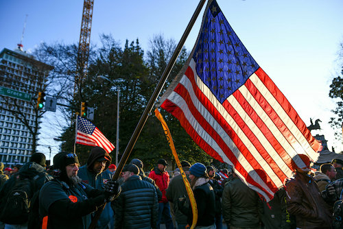 More than 20,000 activists took part in the Jan. 20, 2020, rally in Richmond, Va., regarding the right to bear arms. (Courtesy photo)