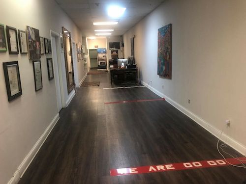 Check It Enterprises in Southeast has an area set aside for the future go-go museum. (Courtesy of Check It Enterprises)