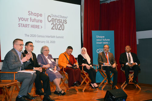A panel of clergy leaders discuss strategies to increase US Census participation. (Courtesy photo)