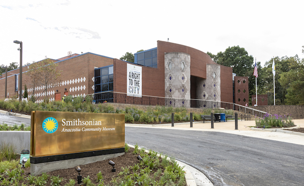 Smithsonian's Anacostia Community Museum is located at 1901 Fort Place SE in Washington, D.C.