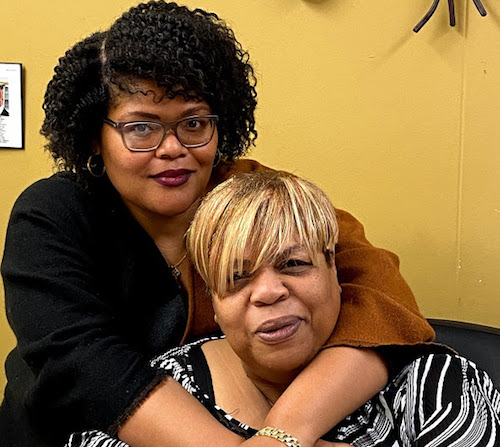 Belva J. Jenkins (seated) and her daughter, Lavana Jenkins Reed, are the third- and fourth-generation owners of Johnson and Jenkins Funeral Home in northwest D.C. (D.R. Barnes/The Washington Informer)