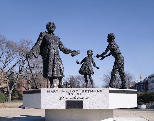 Mary McLeod Bethune memorial in D.C. (Robert Berks via the Library of Congress)