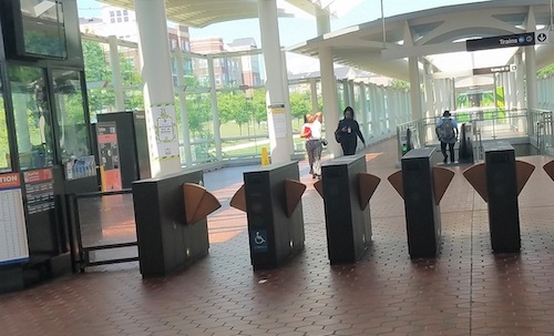 **FILE** The Morgan Boulevard Metro station in Landover, Maryland, is shown here in July 2019. (William J. Ford/The Washington Informer)