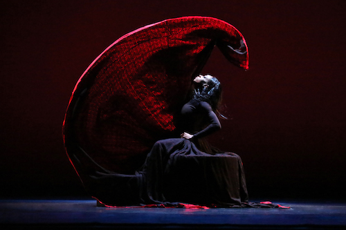 Leslie Andrea Williams in Martha Graham’s Chronicle. (Courtesy photo/ Melissa Sherwood)