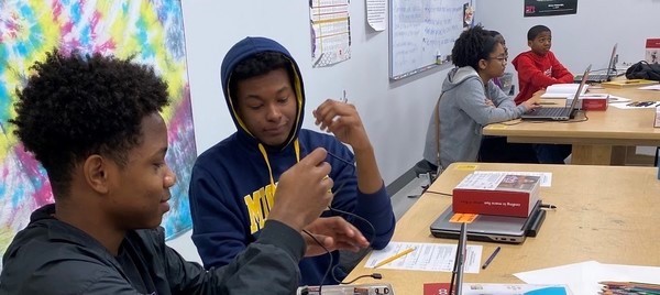 All eighth grade students were given the PSAT 8/9 assessment in December. (PGCPS photo)