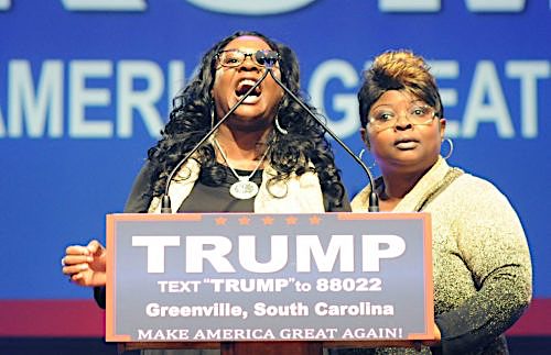 **FILE** Diamond and Silk (Courtesy of donaldjtrump.com)