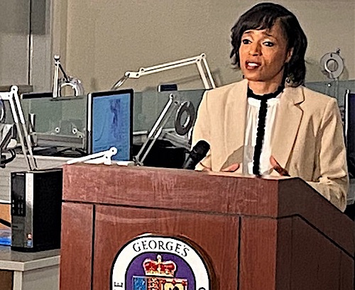 **FILE** Prince George's County Executive Angela Alsobrooks (William J. Ford/The Washington Informer)