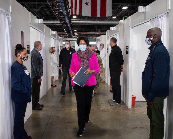 D.C. Mayor Muriel Bowser (Courtesy of Bowser via Twitter)