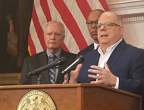 **FILE** Maryland Gov. Larry Hogan (William J. Ford/The Washington Informer)