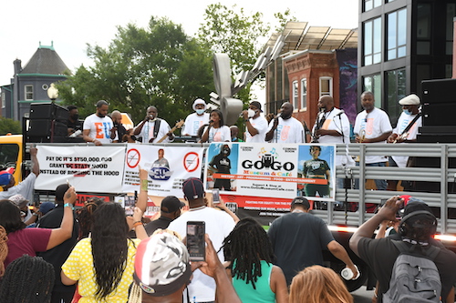 **FILE** EU is one of the groups featured in the TV One go-go documentary "The Beat Don't Stop." (Roy Lewis/The Washington Informer)