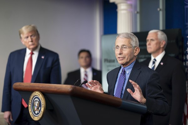 **FILE** Anthony Fauci (Official White House photo by Andrea Hanks)