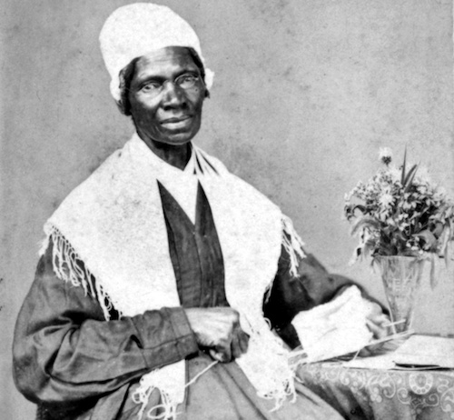 An 1864 photo of Sojourner Truth