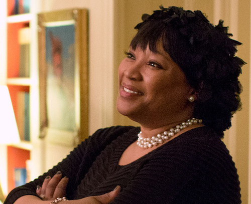 **FILE** Zindzi Mandela (Official White House photo by Pete Souza)