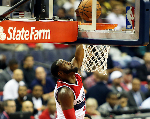 Washington Wizards star John Wall raised more than $550,000 to support Ward 8 residents during the coronavirus pandemic. (Daniel Kucin Jr./The Washington Informer)