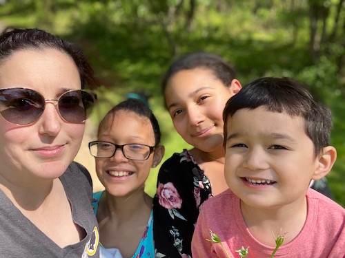 Loren Moor and her mixed-race kids are navigating through the revolution with a unique perspective. (Photo by Loren Moor)