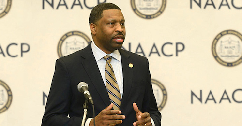 NAACP President Derrick Johnson (File photo)